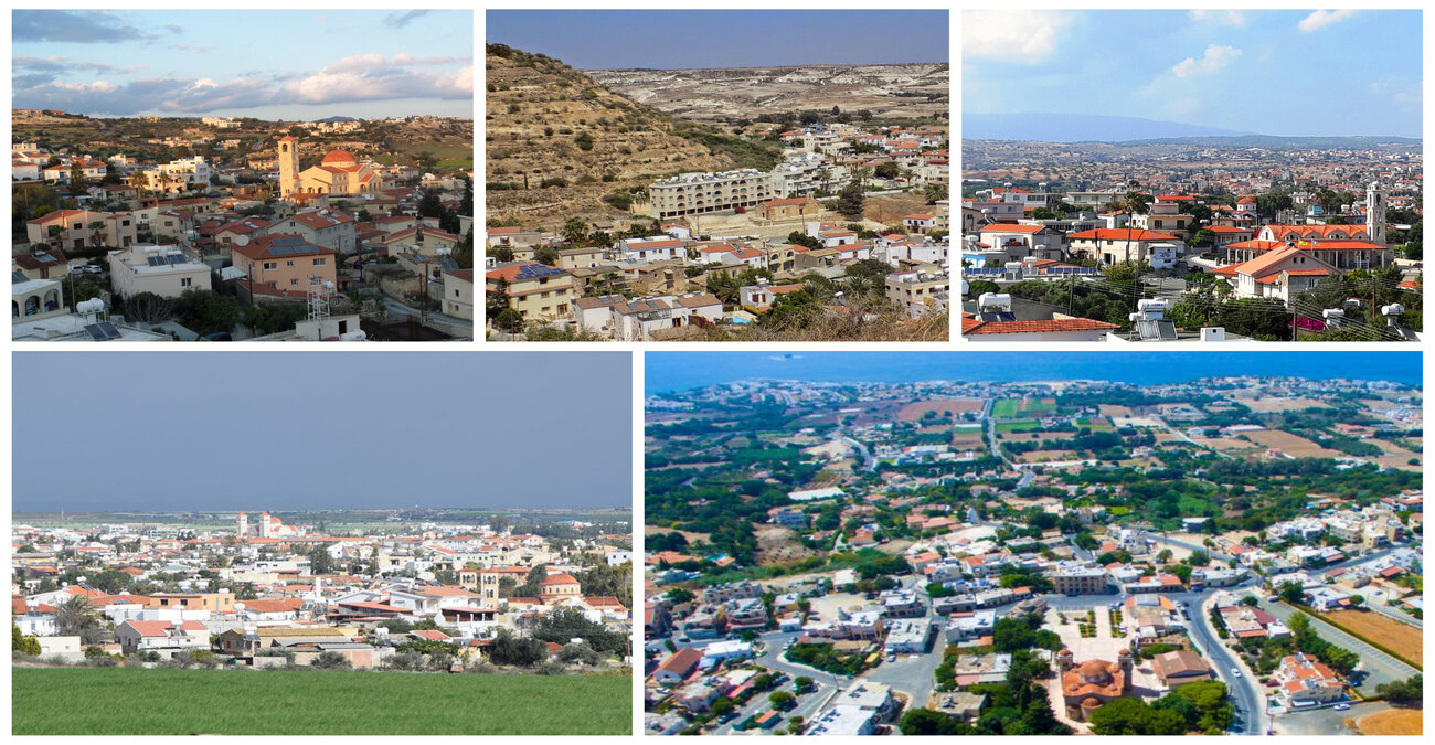 Αυτές είναι οι μεγαλύτερες κοινότητες της Κύπρου με χιλιάδες κατοίκους σε πληθυσμό - Δείτε ανά επαρχία
