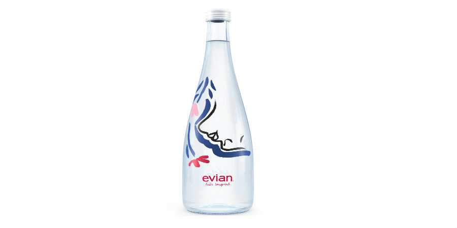 evian® 2018 Limited Edition – σχεδιασμένο από την Inès Longevial 