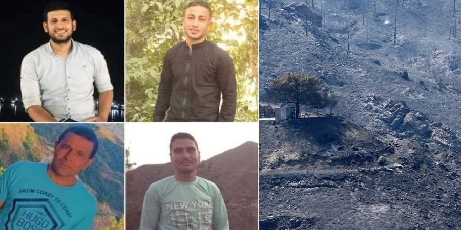Στην Αίγυπτο οι σοροί των 4 ανθρώπων που έχασαν τη ζωή τους στη φονική πυρκαγιά 