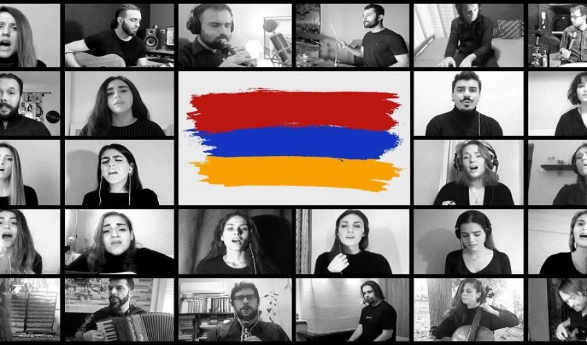 Ένα τραγούδι για την Αρμενία και την 'ξενιτιά' που συγκλονίζει - 26 νεαροί μουσικοί ένωσαν δυνάμεις για στήριξη του Αρτσάχ - ΒΙΝΤΕΟ