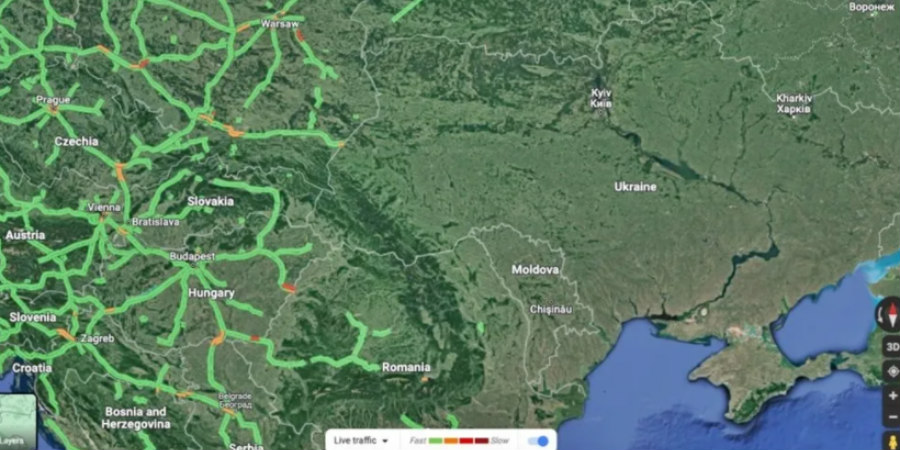 Google: Για να προστατέψει τους Ουκρανούς σταματάει το live traffic