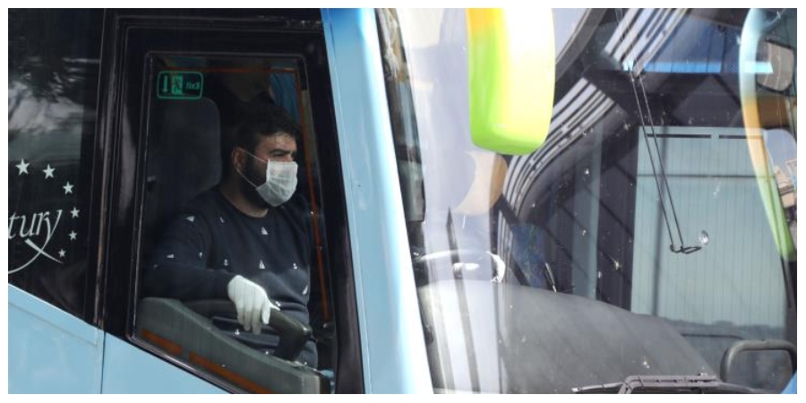  Ελευθερίου: Υποβαθμίζονται οι κίνδυνοι για COVID-19 εντός λεωφορείων