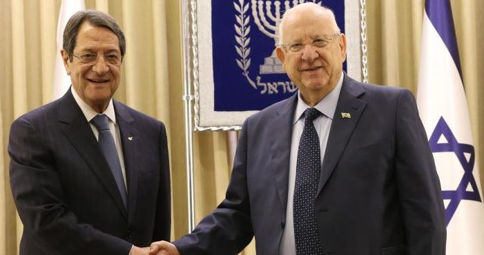 Απόλυτα ικανοποιημένος ο Πρόεδρος από  την πρόοδο στις σχέσεις Κύπρου - Ισραήλ