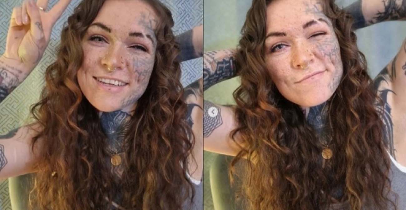 Η γυναίκα που έχει ξοδέψει 10.000 ευρώ σε τατουάζ: «Το πιο επίπονο είναι αυτό στο βολβό του ματιού μου»