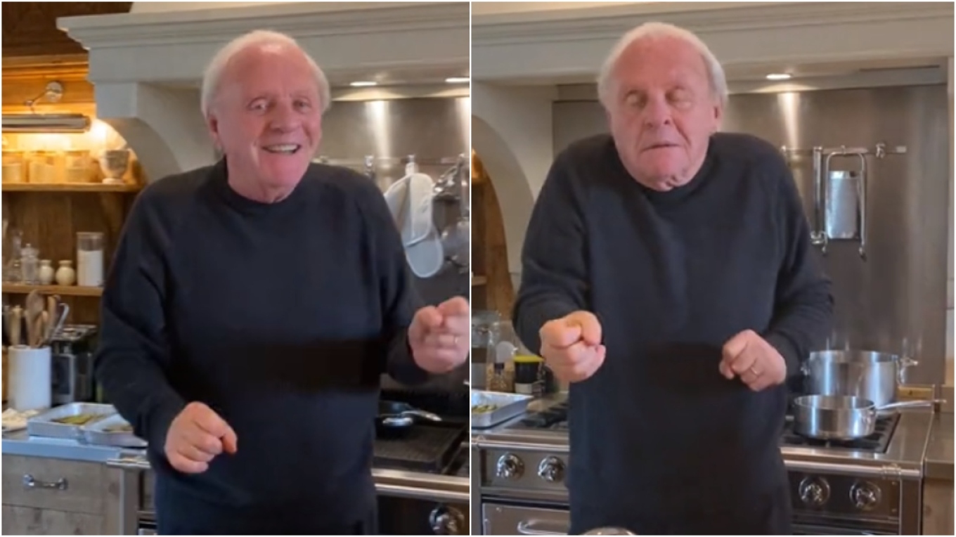 Άντονι Χόπκινς: Χορεύει ρούμπα στην κουζίνα - Ξανά viral ο 85χρονος σταρ του Χόλιγουντ