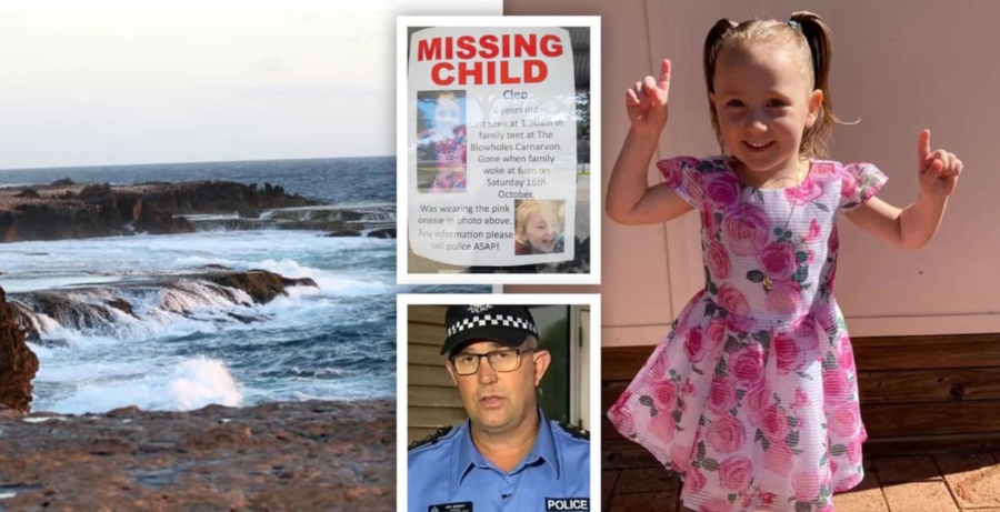 Αυστραλία: Οι Αρχές κινούν «γη και ουρανό» για να βρουν την 4χρονη Κλίο -Κανένα ίχνος μέχρι στιγμής