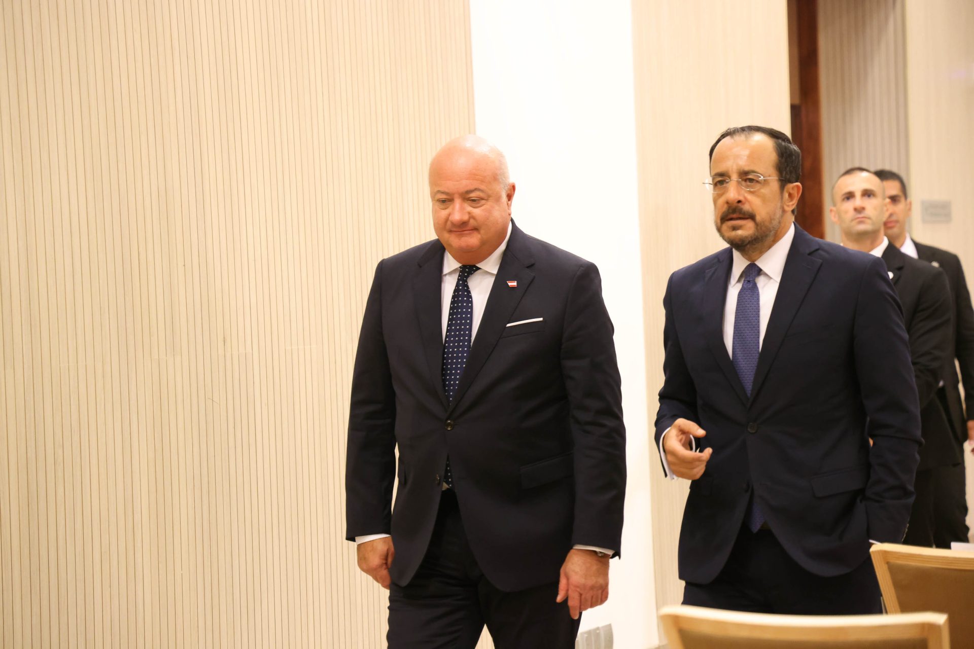 Κύπρος - Αυστρία: Ενισχύουν τις διμερείς τους σχέσεις με επίκεντρο ασφάλεια και ΕΕ – Συναντήθηκαν κατ’ ιδίαν Χριστοδουλίδης-Στόκερ