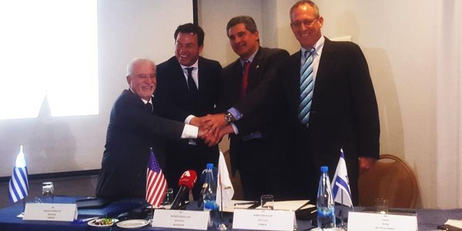 Μνημόνιο συνεργασίας υπέγραψαν τα Αμερικανικά Επιμελητήρια Κύπρου – Ελλάδας – Ισραήλ