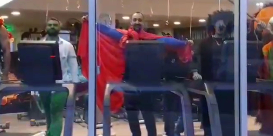 ΠΑΡΑ-THEMA: Κατέβηκαν σε γυμναστήριο της Λεμεσού ο Hulk και ο Superman- Άφωνοι οι περαστικοί- ΦΩΤΟΓΡΑΦΙΕΣ- VIDEO