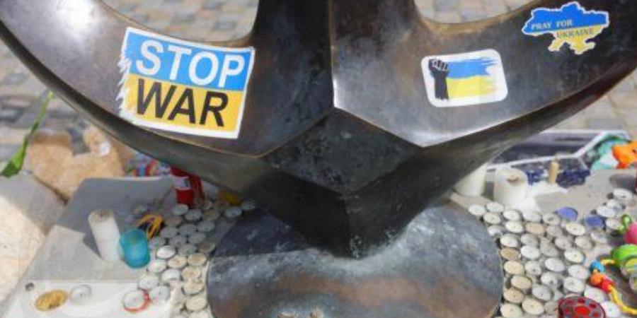 Εκδήλωση διαμαρτυρίας πραγματοποίησαν Ουκρανοί πολίτες στη Λεμεσό