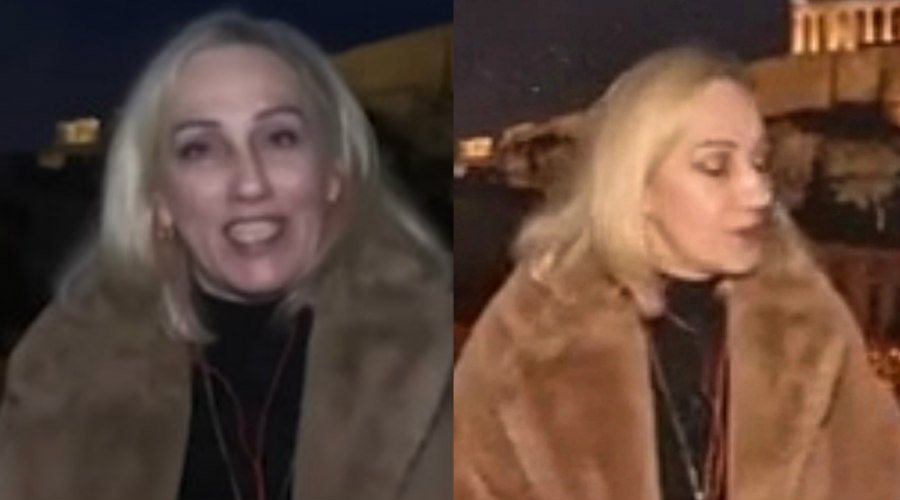 Διέκοψαν δημοσιογράφο της ΕΡΤ την ώρα που έδινε ρεπορτάζ και εκείνη έγινε έξω φρενών (Βίντεο)