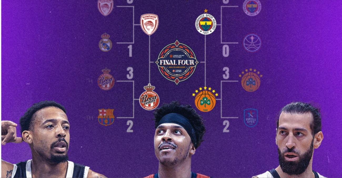 LIVE - Ευρωλίγκα: Final Four 2025 - Ζωντανά η εξέλιξη των δύο ημιτελικών 
