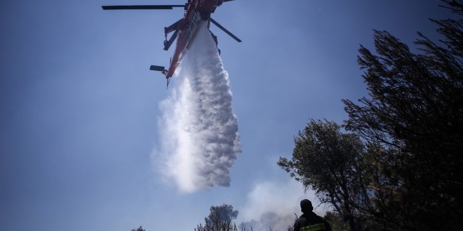 ΕΚΤΑΚΤΟ: Κεραυνός προκάλεσε πυρκαγιά στο δάσος της Πάφου – Εναέρια μέσα για κατάσβεση