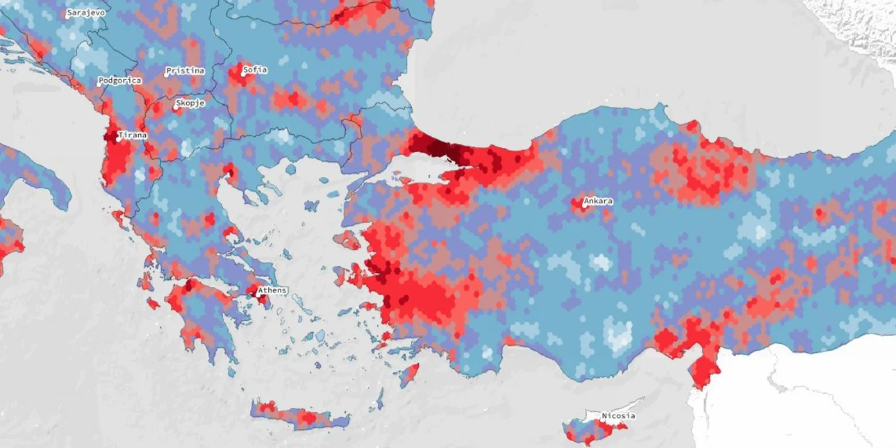Σεισμικός κίνδυνος: Νέος διαδραστικός χάρτης δείχνει τις «κόκκινες» περιοχές στην Κύπρο 