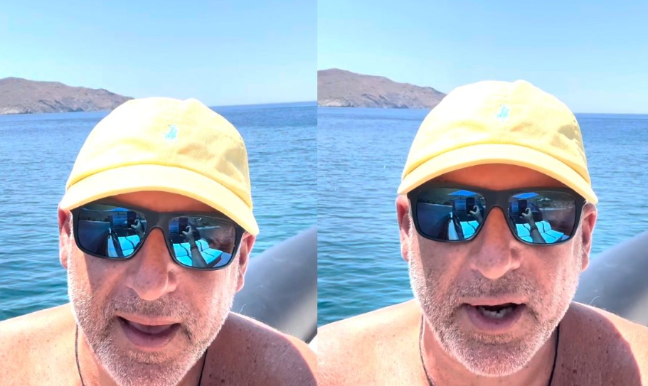 «Εδώ με τα κορίτσια…»: Η νέα έξοδος του Λιάγκα στη Μύκονο