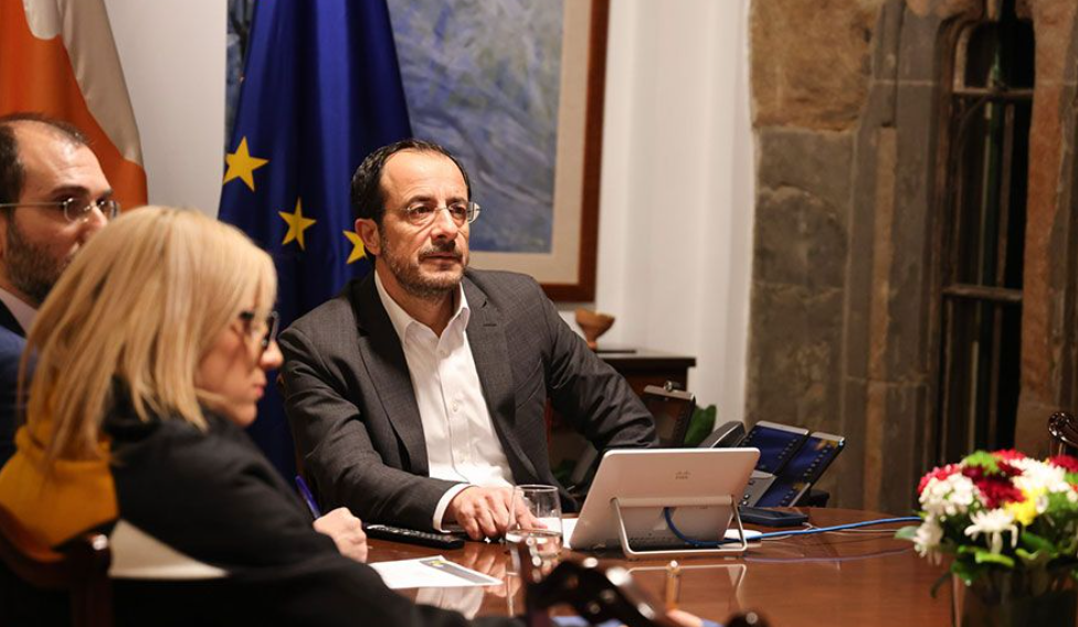 ΠτΔ: Συμμετείχε σε τηλεδιάσκεψη του ΕΛΚ ενόψει έκτακτου Ευρωπαϊκού Συμβουλίου