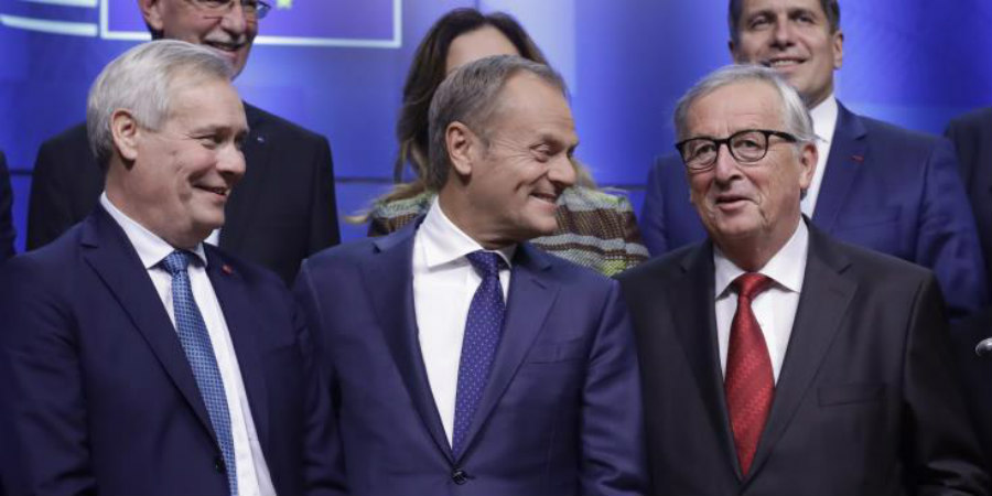 Tουσκ: To Ευρωπαϊκό Συμβούλιο επικύρωσε τη Συμφωνία για το Brexit μετά και τη θετική γνώμη της Ιρλανδίας