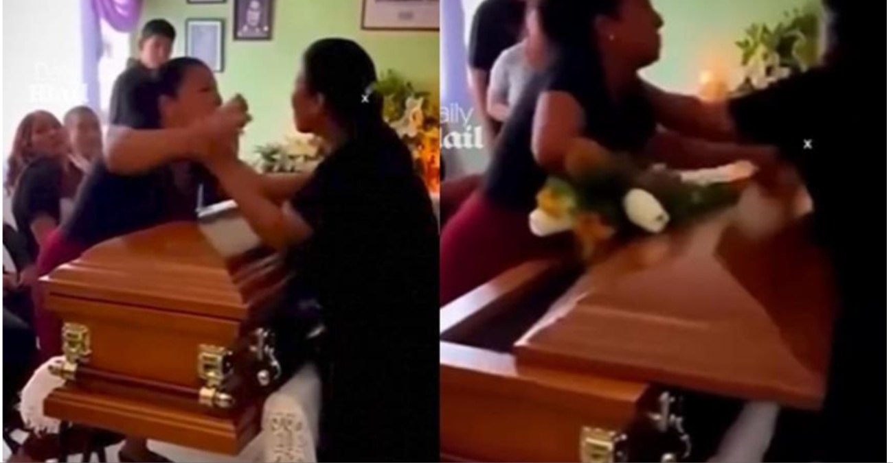 ΒΙΝΤΕΟ: Απίστευτες σκηνές σε κηδεία – Ήρθαν στα χέρια όταν ανακάλυψαν ότι ήταν ερωμένες του νεκρού