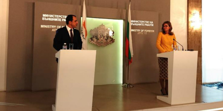 ΥΠΕΞ: Η Λευκωσία υπολογίζει στη στήριξη της Βουλγαρίας για εφαρμογή των κυρώσεων κατά της Τουρκίας