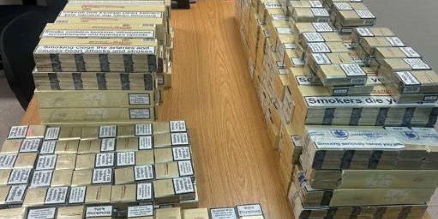 Φορτωμένος με… χιλιάδες αδασμολόγητα τσιγάρα - Χειροπέδες σε 26χρονο – «Βαρύ» το πρόστιμο – Δείτε φωτογραφίες