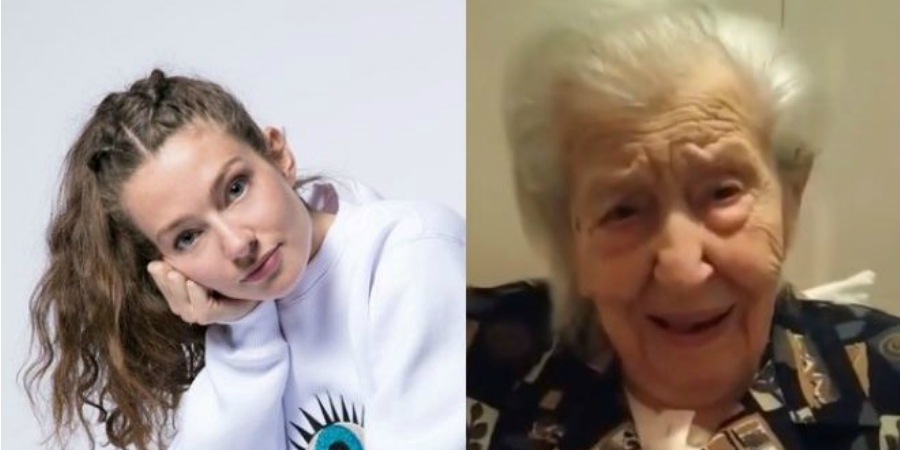 Αμάντα Γεωργιάδη: Η 101 έτους Ελληνίδα γιαγιά της, της εύχεται «Καλή επιτυχία» για απόψε!