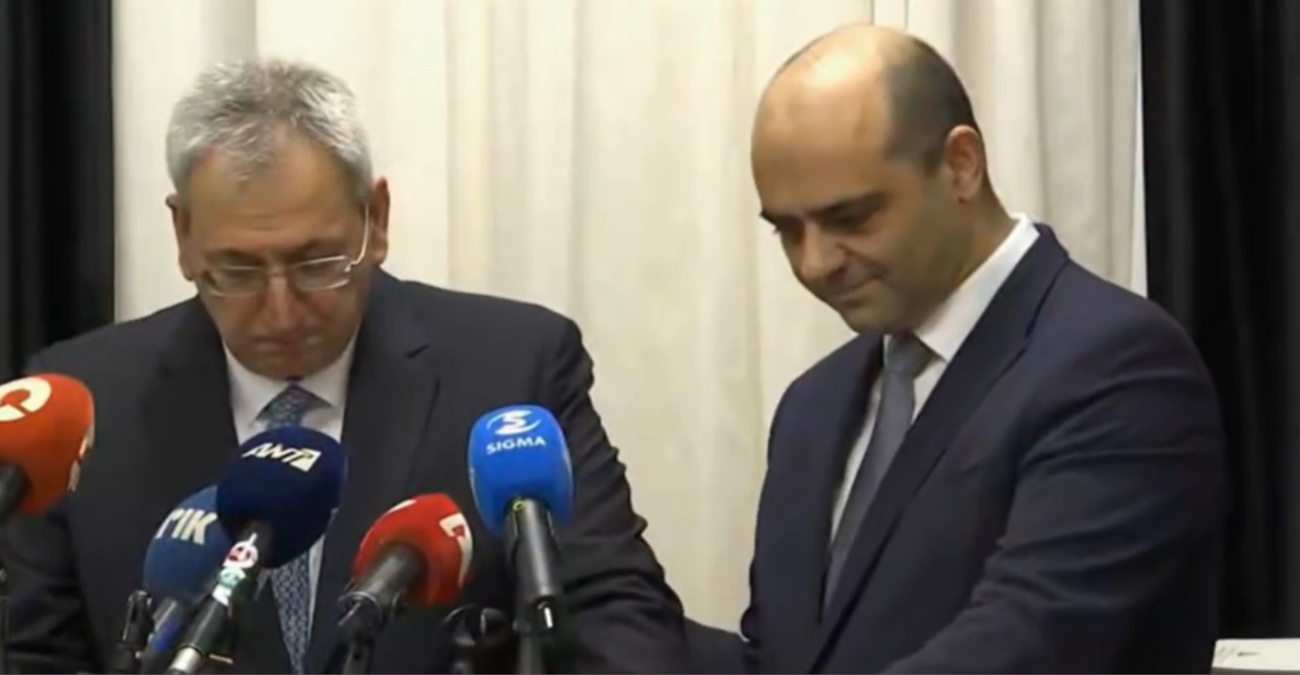 ΒΙΝΤΕΟ: Ο Μαρίνος Μουσιούττας φανερά συγκινημένος παρέλαβε το Υπουργείο Εργασίας