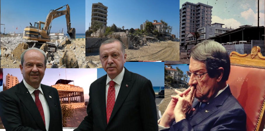 ΑΜΜΟΧΩΣΤΟΣ:  Σπαράζουν οι καρδιές των Κυπρίων με τα 'πανηγύρια' – Ολοκληρώνουν τα έργα ανάπλασης και στρώνουν κόκκινο χαλί στον Ερντογάν