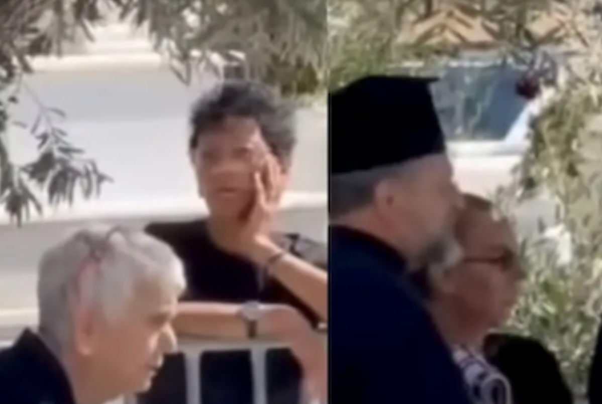 Γιώργος Μαζωνάκης: Tρισάγιο στον τάφο του - Συντετριμμένες η αδερφή του Βάσω και η μητέρα του (βίντεο)