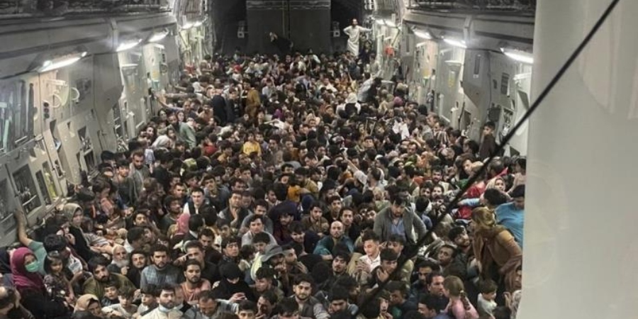 Πεντάγωνο: Υπήρχαν 823 Αφγανοί στο αμερικανικό στρατιωτικό αεροσκάφος που έφυγε από την Καμπούλ