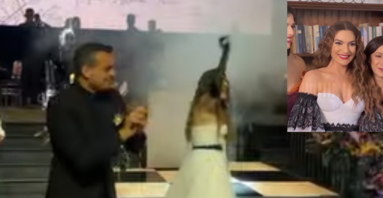 Ιωάννα Λαμπροπούλου: Η στιγμή που έμειναν όλοι με ανοιχό το στόμα - Η νύφη απομακρύνθηκε και εμφανίστηκε φορώντας....
