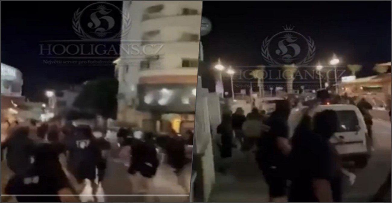 Στη δημοσιότητα βίντεο με οπαδικό επεισόδιο στην Κύπρο - «Η Θύρα 9 επιτέθηκε σε οπαδούς της Μακάμπι»