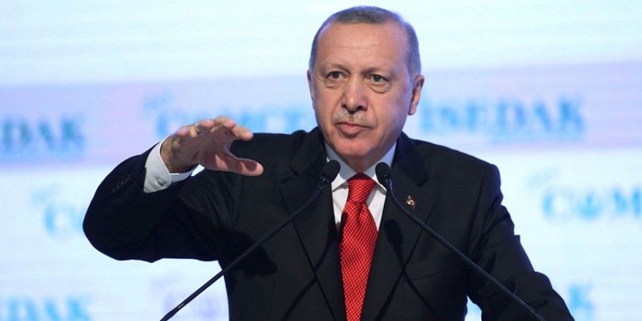 Συνεχίζει να προκαλεί ο Ερντογάν: 'Εκείνοι που σηκώνουν ανάστημα κατά της Τουρκίας, θα πληρώσουν βαρύ τίμημα'