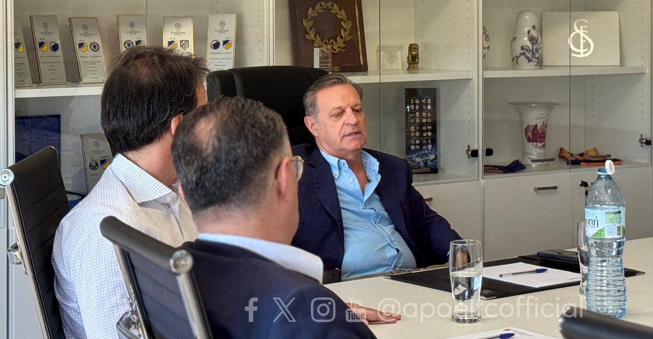 Κοινή ανακοίνωση εταιρείας ΑΠΟΕΛ και F8 Sports