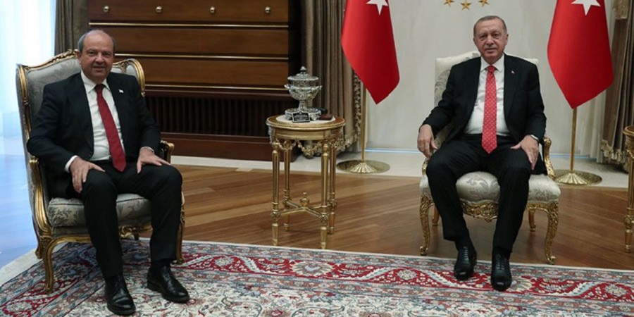 Με τον Ερντογάν συναντάται ο 'πρωθυπουργός' των κατεχομένων