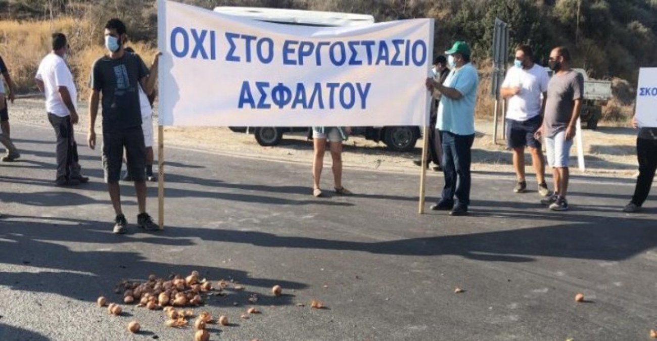 Από το Τσέρι στο Μιτσερό: Στους δρόμους οι κάτοικοι για το εργοστάσιο ασφάλτου