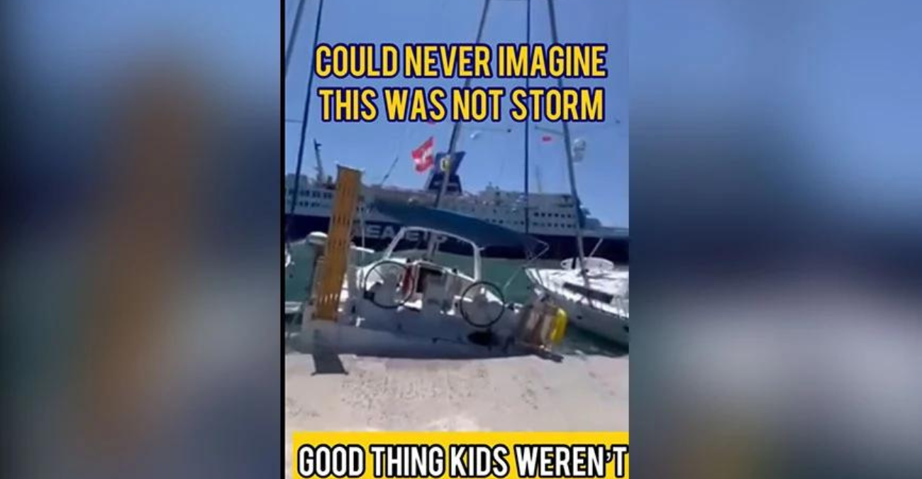 Βίντεο με το πλοίο της γραμμής να δημιουργεί… φουρτούνα στο λιμάνι της Σκοπέλου – «Είμαι σοκαρισμένος»