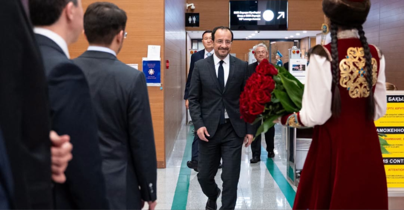 Στην Αστάνα ο Πρόεδρος Χριστοδουλίδης: Συνάντηση με Τοκάγιεφ και εγκαίνια της κυπριακής Πρεσβείας