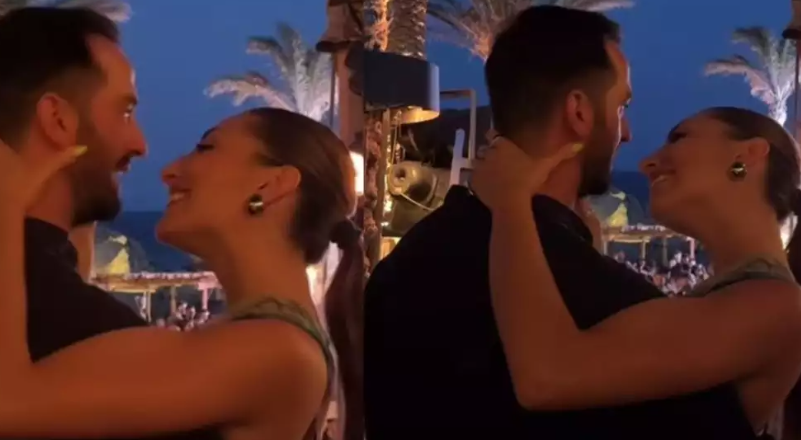 Άρης Σοϊλέδης – Μαριλίνα Κυπαρίσση: Το τρυφερό βίντεο που χορεύουν αγκαλιά στη Μύκονο
