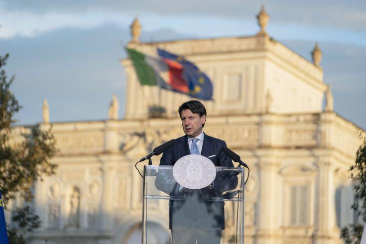 Η ΕΕ στάθηκε στο ύψος της ιστορίας της, δηλώνει ο Ιταλός Πρωθυπουργός στην Γερουσία