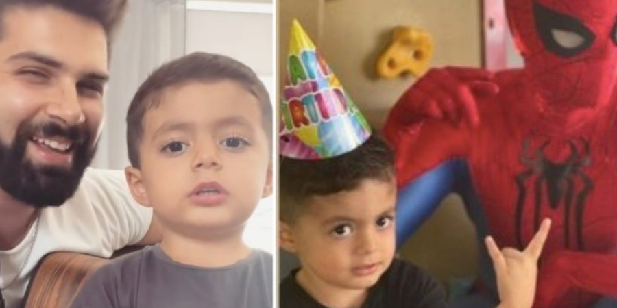 Aνδρέας Λέοντας: Τα 3α γενέθλια του γιου του με ένα υπέροχο party! (εικόνες)