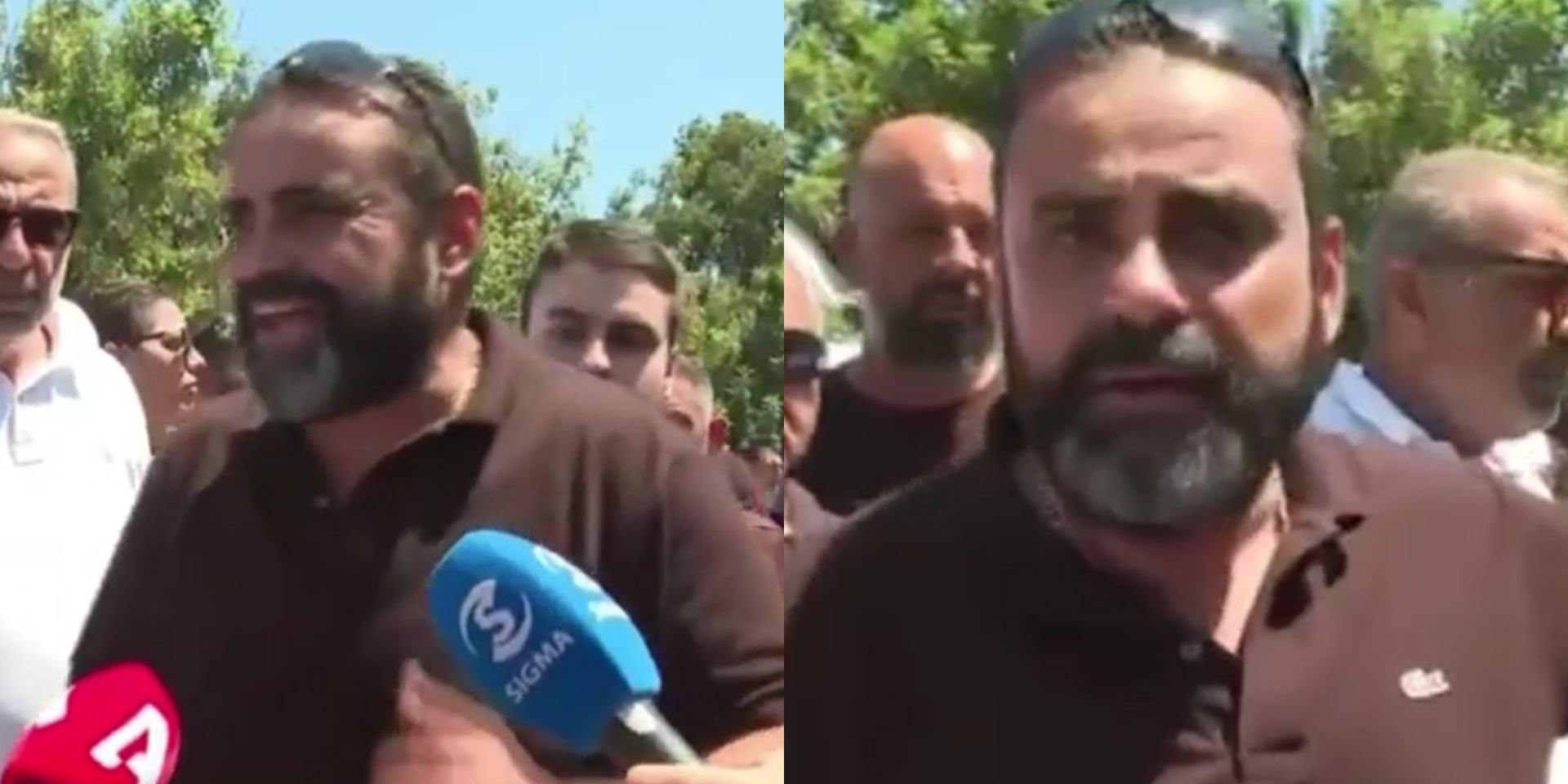«Χάσαμε το παιχνίδι, ήρθαμε για ειρηνική διαμαρτυρία και βρήκαμε ασπίδες και δακρυγόνα» – Ξέσπασμα Νεοφύτου για το μπλόκο της Αστυνομίας στο ΓΣΠ