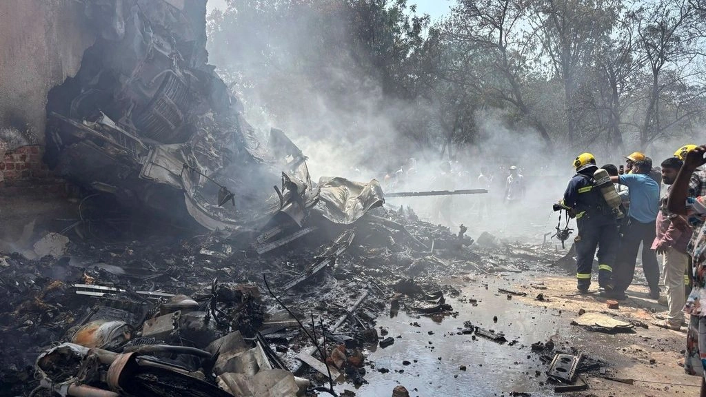 Ινδία: Ολόκληρη η μοιραία πτήση των περίπου 40 δευτερολέπτων σε ένα βίντεο