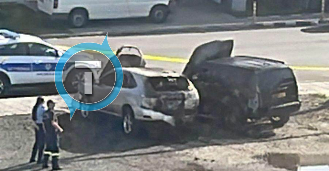 Στάχτη και αποκαΐδια δύο οχήματα στη Λευκωσία - Εντατικές οι έρευνες για τους δράστες - Δείτε φωτογραφία