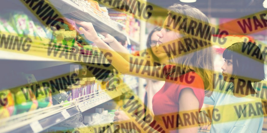 ΠΡΟΣΟΧΗ: Επικίνδυνο καλλυντικό προϊόν - Προειδοποίηση για μη χρήση του 