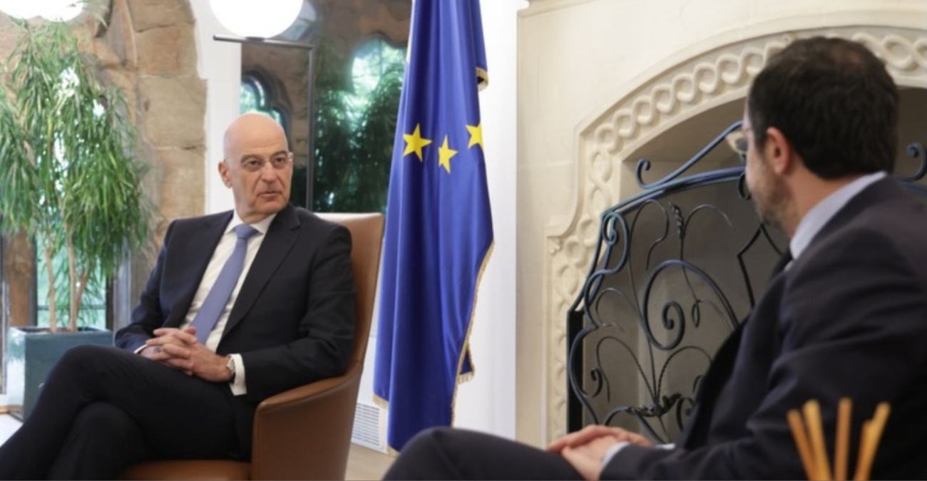 Ν. Δένδιας: «Η Ελλάδα είναι πάντα δίπλα στην Κύπρο και σε κάθε νόμιμο κάτοικό της»