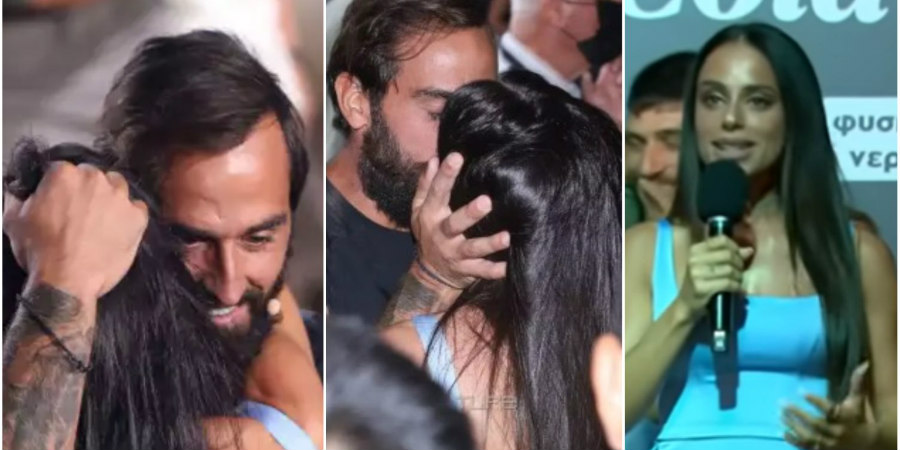Το φιλί του Άρη Σοϊλέδη στη Μαρία Αντωνά στον ημιτελικό του Survivor (Βίντεο)