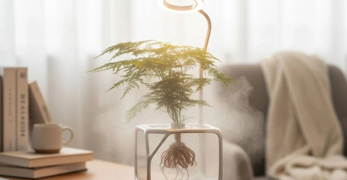 Αυτή η γλάστρα καλλιεργεί φυτά χωρίς χώμα και νερό – Δείτε βίντεο