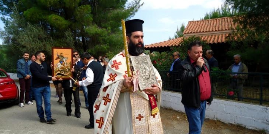 ΚΥΠΡΟΣ: Γιόρτασαν την επιστροφή της εικόνας Αγίου Γεωργίου Καραβά - Είχε κλαπεί από Τούρκο αρχαιοκάπηλο