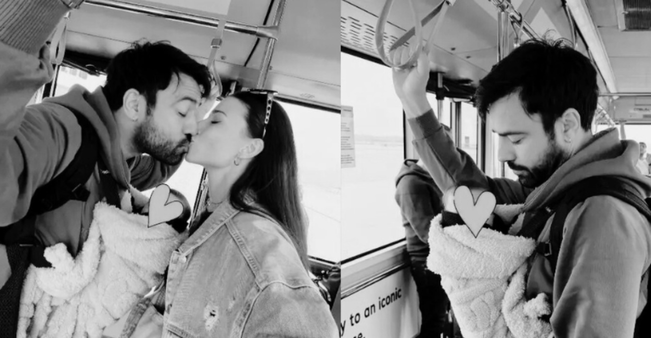 Γεωργίου – Χριστοδούλου: Αγκαλιές και φιλιά με την κόρη τους στο αεροδρόμιο