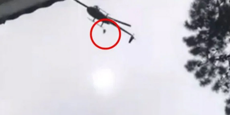 Οργή στο διαδίκτυο - Πέταξαν γουρούνι από ελικόπτερο μέσα σε πισίνα – VIDEO&ΦΩΤΟΓΡΑΦΙΕΣ